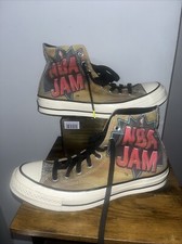 Mens Converse All Star Chuck Hi SZ 8 Men’s NBA Jam Basketball Shoes  171692C