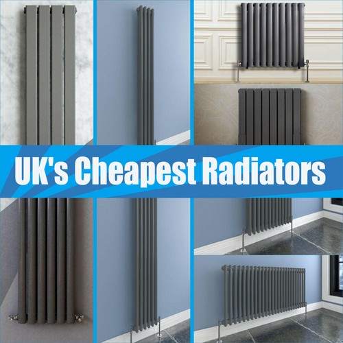 Anthracite flat panel oval - anthracite,