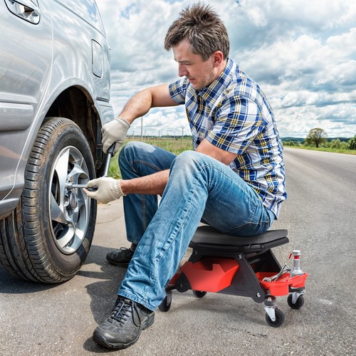 330lbs rolling mechanic seat - rolling,