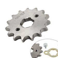 428 Chain 20mm 15T Front Sprocket For 125cc ATV Pit Dirt Quad Bike