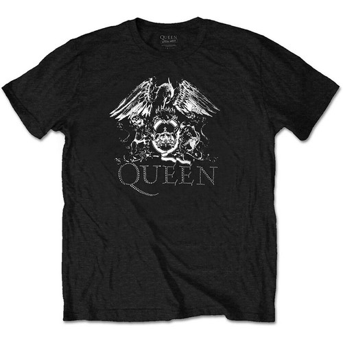 Queen crest logo diamante - crest,