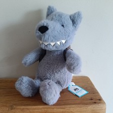 Jellycat Backpack Wolf Plush -
