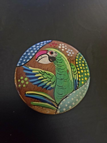 Wooden toucan trinket box - toucan, –