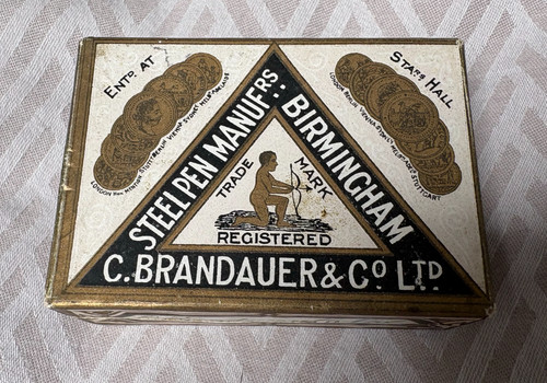Antique box brandauer - antique, of