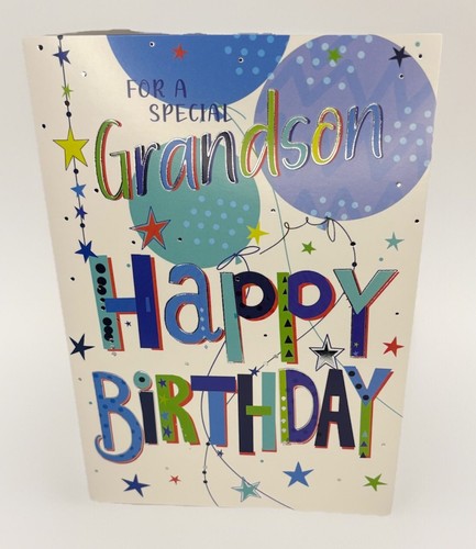 For special grandson happy - a,
