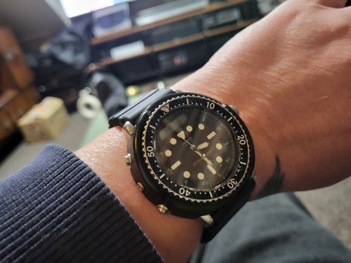 The seiko arnie h558 - the,