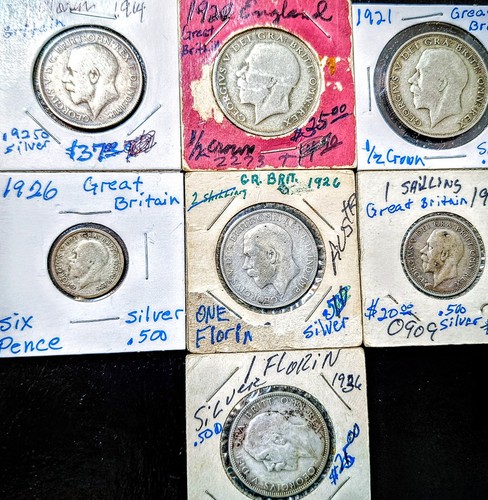 Lot british silver - british,