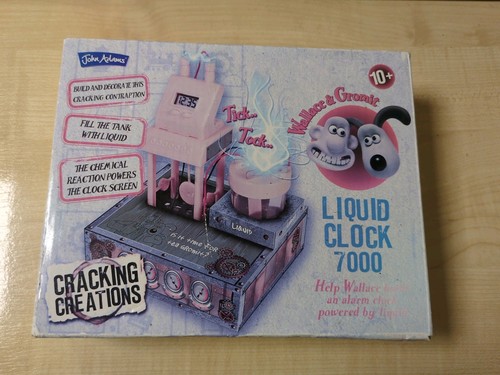 Wallace grommit liquid - liquid, clock