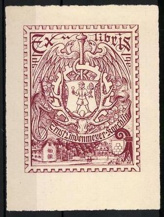 Exlibris ernst - exlibris,