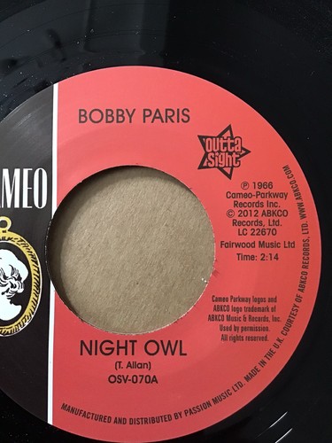 Bobby paris night owl - -,
