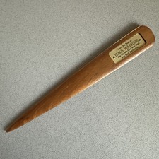 HMS Warrior Teak Letter Opener