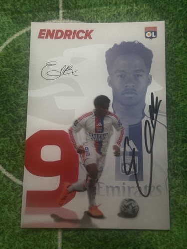 Endrick autograph card - endrick,