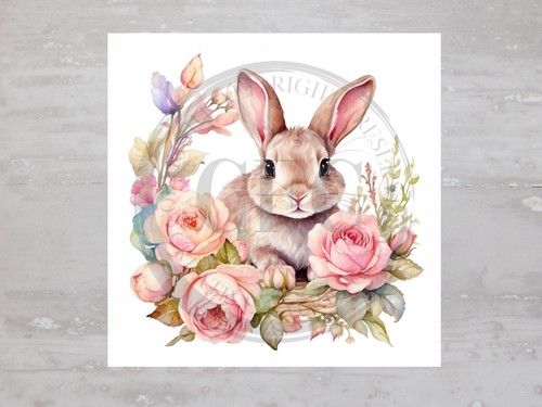 Brown easter bunny rabbit - brown,