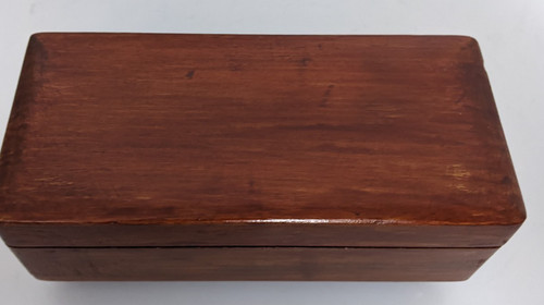 Vintage wooden swiss ceundet
