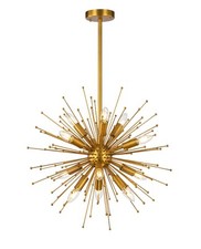 Sputnik Gold Star Chandelier