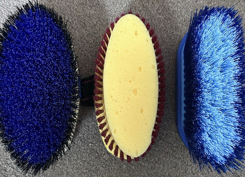 Equerry horse grooming brushes - horse,