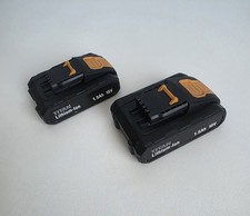 2x Titan 18v 1.5Ah Li-ion