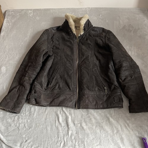 River island leather aviator - river,