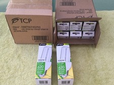 Job lot of 14 x 11W TCP ES/E27 compact fluorescent lamps 2700K very warm white