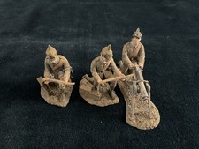 Three German Model Soldiers By