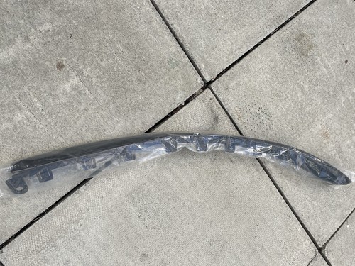 Front bumper black spoiler - bumper,