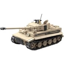 1361pcs Tiger I Tank Brick Model - World War Two
