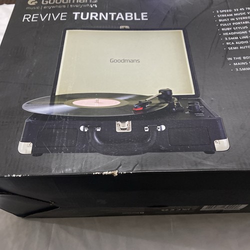 Goodmans revive retro - goodmans,