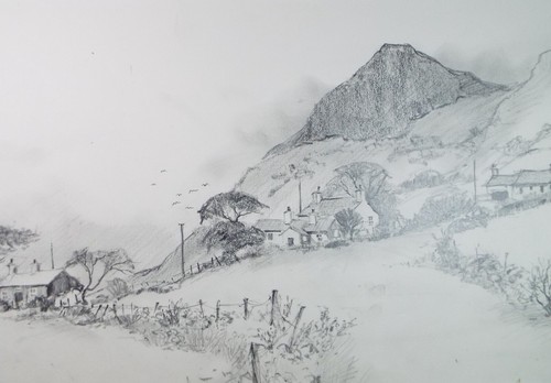 Original pencil drawing - original,