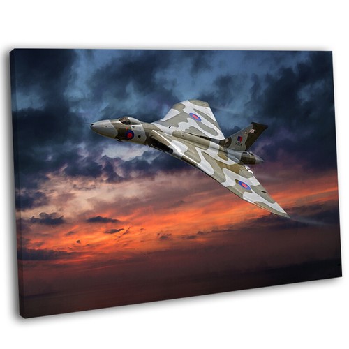 Raf avro vulcan bomber canvas - raf,
