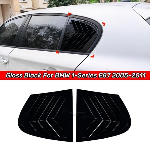 Black rear window quarter - black,