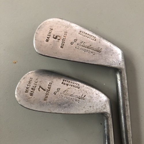 Vintage macdonald mashie - j,