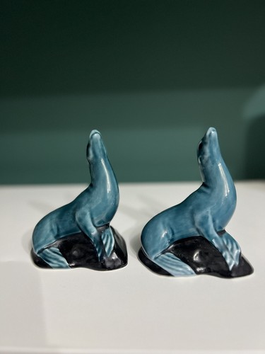 Two vintage poole pottery - two, blue