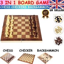 Wooden Chess Checkers &