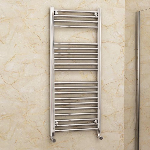 Heated bathroom towel - heated, rail