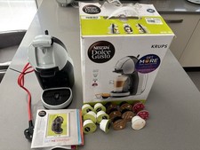Krups Nescafé Dolce Gusto Mini Me Pod Coffee Machine Grey With 14 PODS Boxed