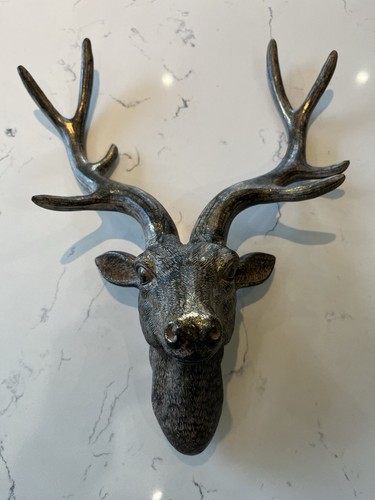Stags head wall mounted - wall,