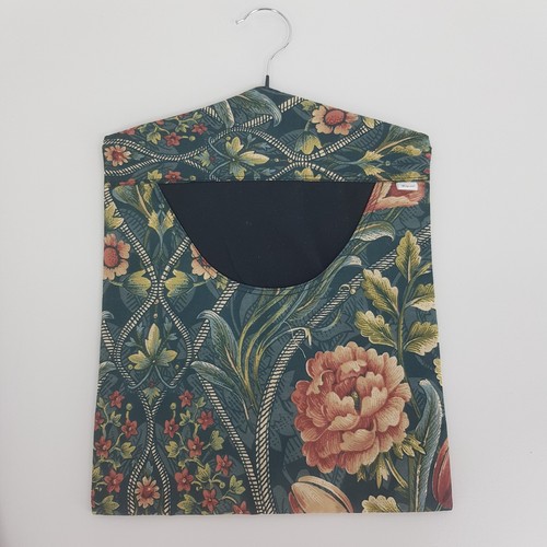 Peg bag handmade green vintage - peg,