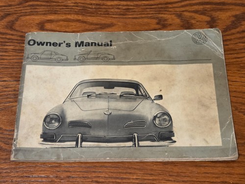 1971 karmann ghia owner s - vw,