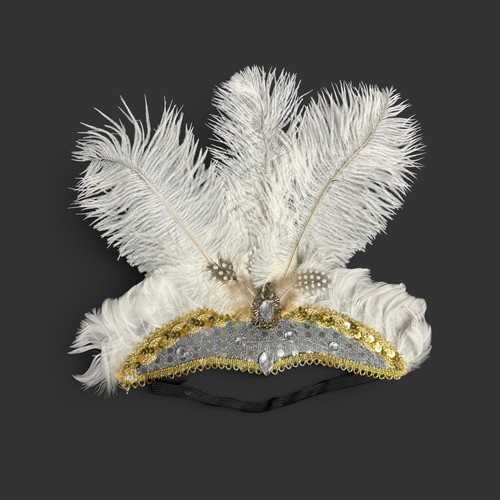 White feather carnival - white,
