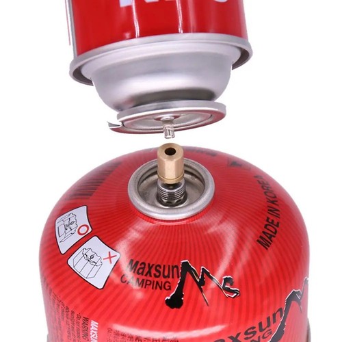 Gas refill adapter stove - gas,