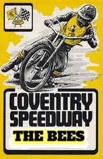 COVENTRY BEES--SPEEDWAY--RETRO PROGRAMME COVER- PROGRAMME BOARD