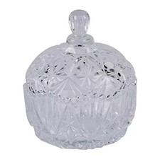 Glass sweet bowl sugar jar - bowl,