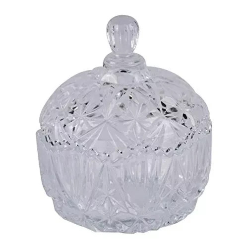 Glass sweet bowl - glass, sugar