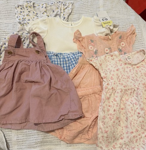 Bundle baby girls dresses - 5,