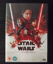 STAR WARS THE LAST JEDI DVD.