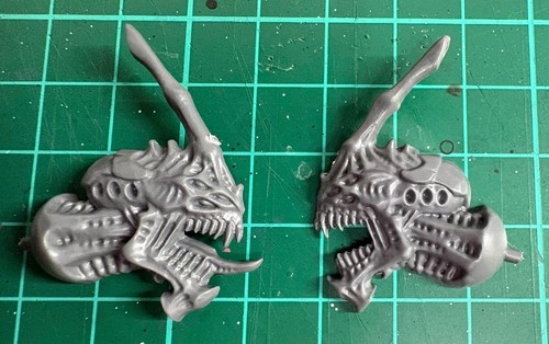 Carnifex head type tyranids - carnifex, a