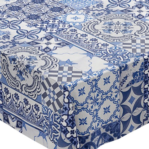 Moroccan geometric tiles - moroccan, blue
