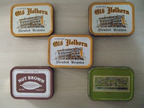 Old tobacco tins great - old, tins.