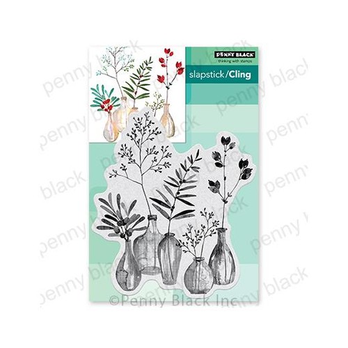 Penny black cling rubber - black,