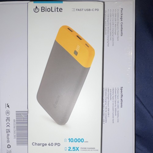 Biolite charge 10000mah - charge, 40